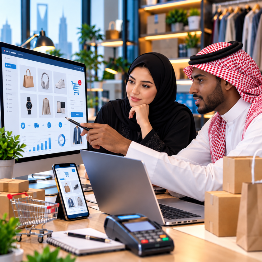 التجارة الإلكترونية والحلول الرقمية